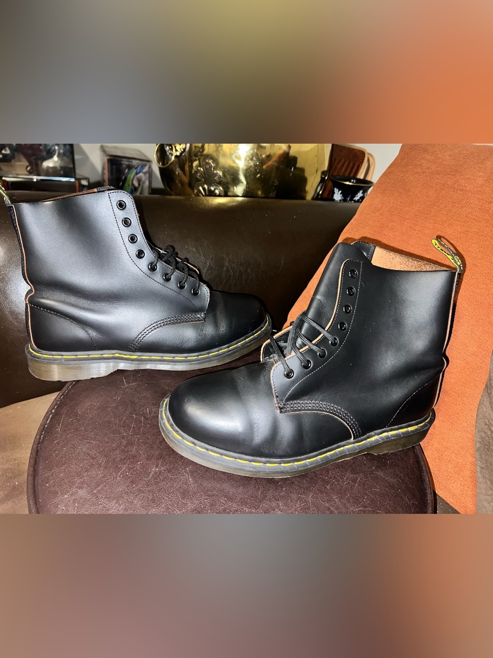 Dr Martens 1460 VINTAGE MADE IN ENGLAND BOOTS men’s size 13